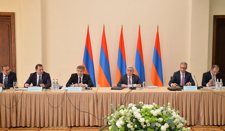 Նախագահ Ս. Սարգսյանը մասնակցել է Ատոմային էներգետիկայի անվտանգության խորհրդի նիստին