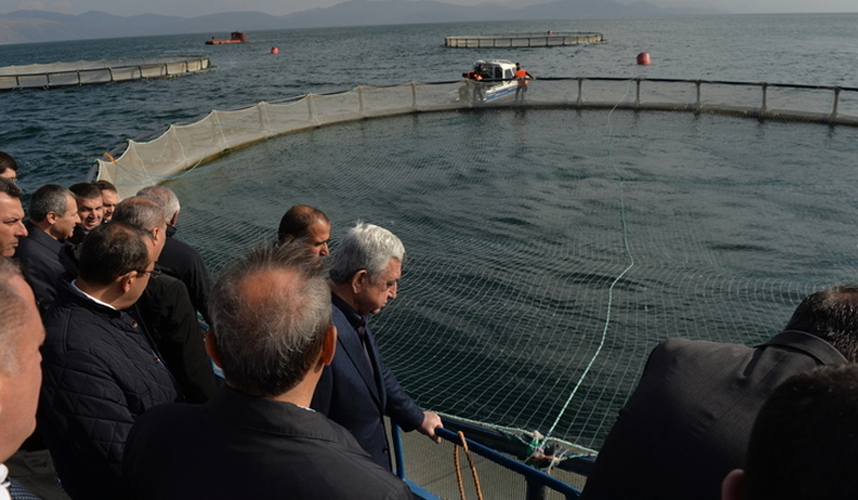 ՀՀ Նախագահը աշխատանքային այցով Գեղարքունիքի մարզում է