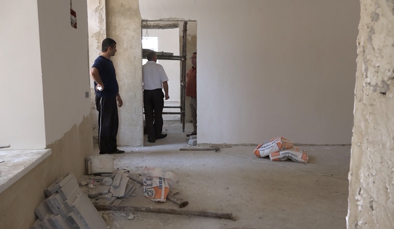 Fourth attempt to repair Aygehat Culture House