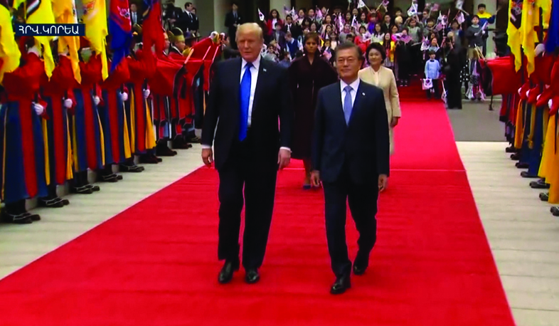 Դ․ Թրամփը Հարավային Կորեայում է