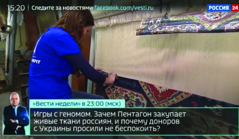 Armenian accent on Rossia-24