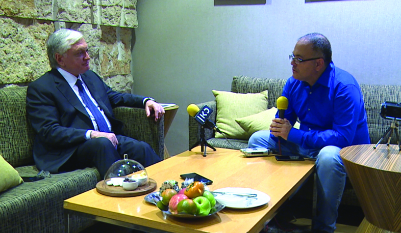 Նալբանդյանի հարցազրույցը իսրայելական հեռուստաընկերությանը