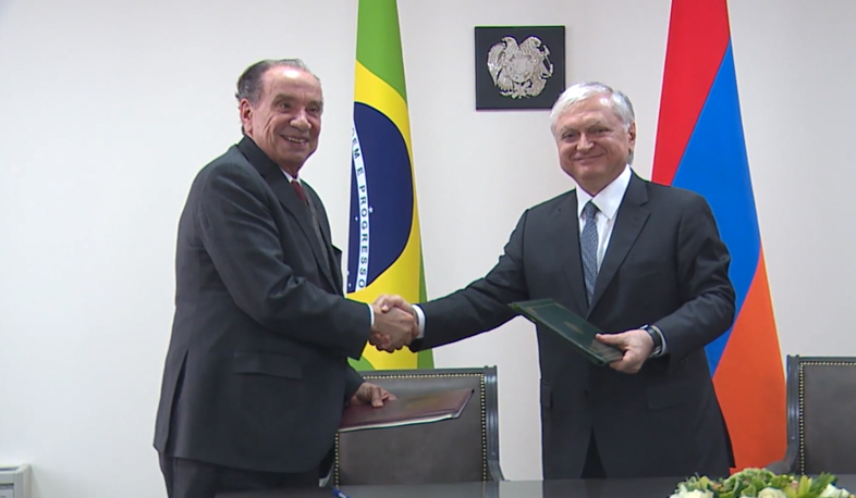 Բրազիլիայի ԱԳ նախարարը Երևանում է