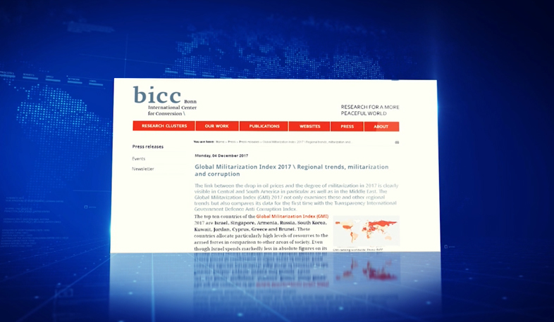 Հայաստանը Եվրոպայի ամենառազմականացված պետությունն է