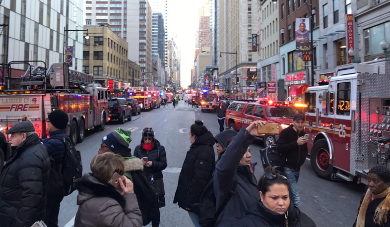 Explosion in New York