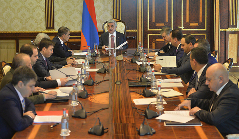 Նախագահ Սարգսյանը հրավիրել է Ազգային անվտանգության խորհրդի նիստ