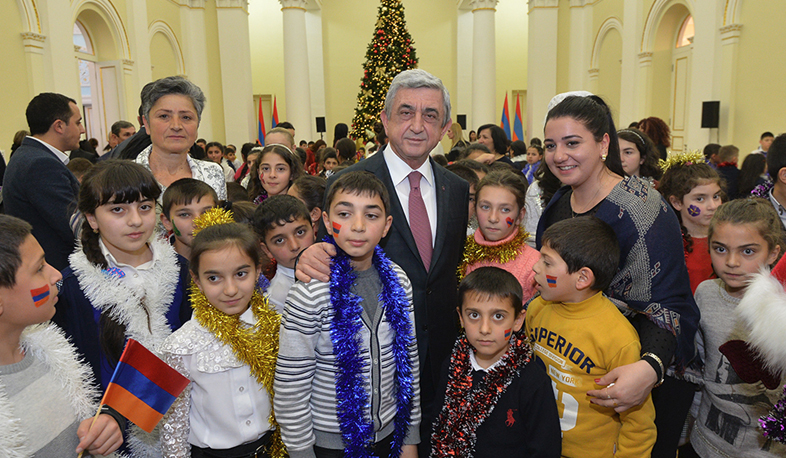 Տոնական միջոցառումներ Նախագահի նստավայրում