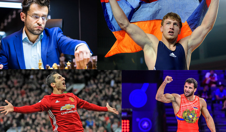 Top ten athletes of Armenia