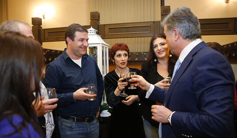 ԶԼՄ ներկայացուցիչների տոնական ընդունելություն Կառավարությունում