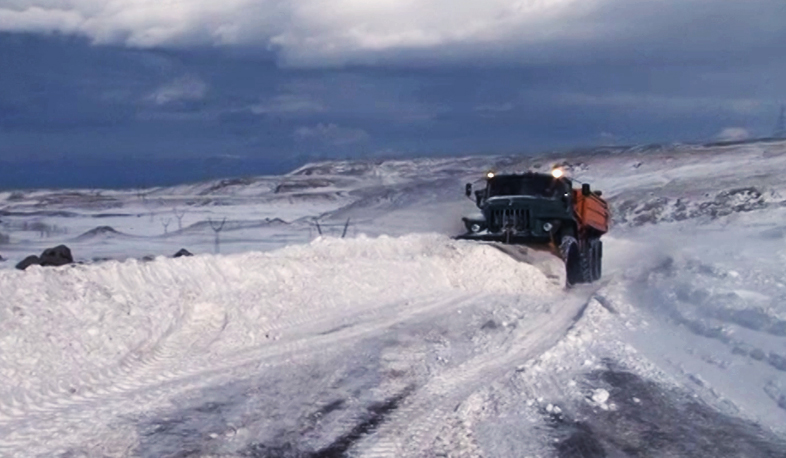 Մարտունի-Գետափ. պայքար ձյան դեմ