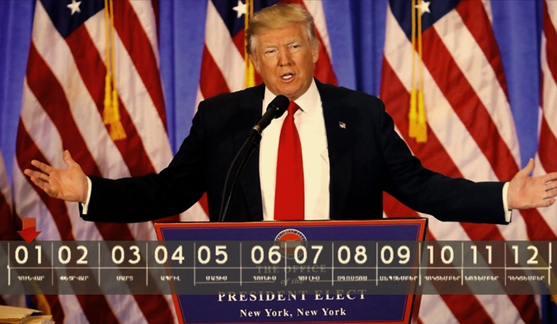 Դոնալդ Թրամփ. հունվարից դեկտեմբեր