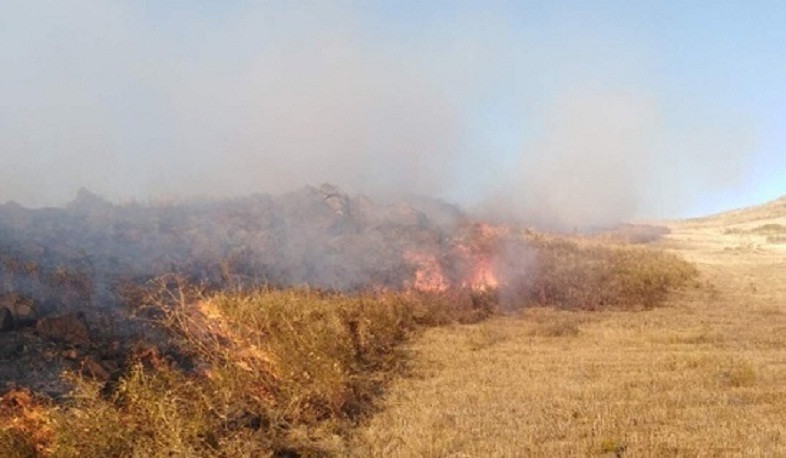 Հրդեհ Սոլակ գյուղում. այրվել է խոտածածկ տարածք
