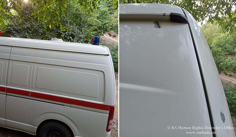 Facts of targeting of ambulances and health facilities by Azerbaijani Armed Forces presented to WHO: Armenia’s Ministry of Health