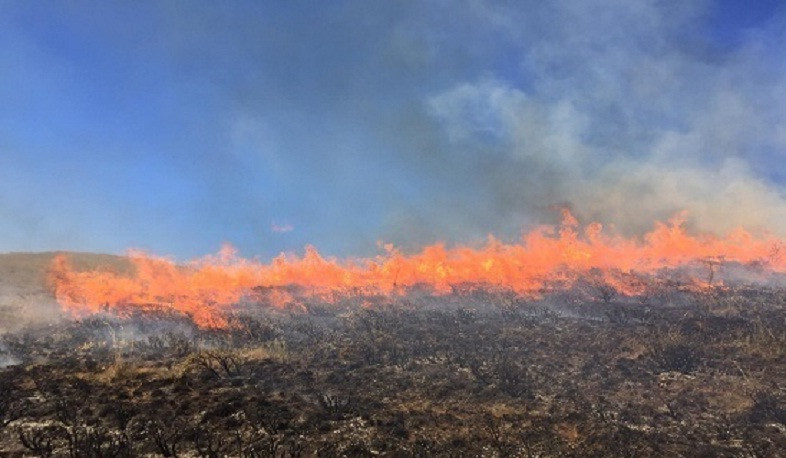 Նորավանի մոտակայքում` սահմանային հատվածում, հրդեհ է բռնկվել. փրկարարները հայտնաբերել են զինծառայողի դի