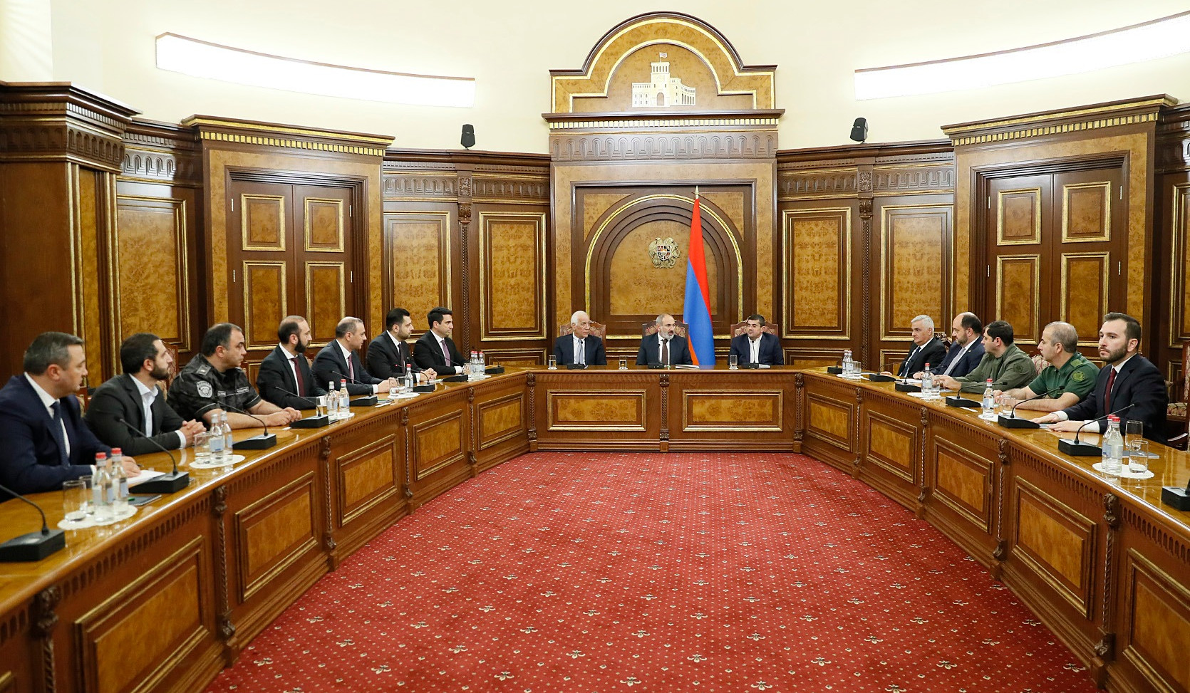 No document relating to the status of Artsakh is being discussed: President of Artsakh Arayik Harutyunyan participated in the session of the Security Council of Armenia