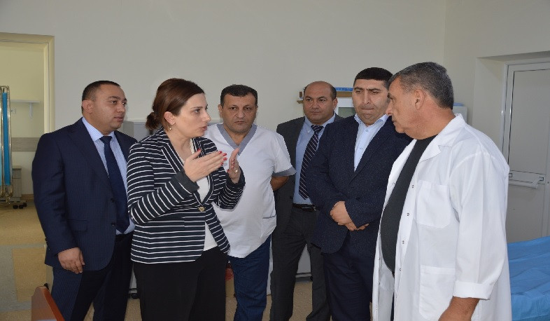 ՀՀ առողջապահության նախարարն այցելել է Վայքի բժշկական կենտրոն
