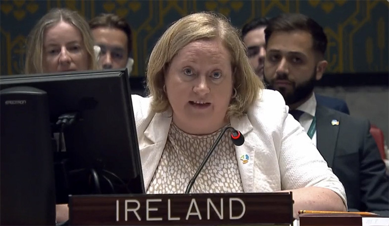 Իռլանդիան մտահոգված է Հայաստանի տարածքում քաղաքացիական կարևոր ենթակառուցվածքների վրա հարձակումների մասին տեղեկություններով. ՄԱԿ-ում Իռլանդիայի ներկայացուցիչ