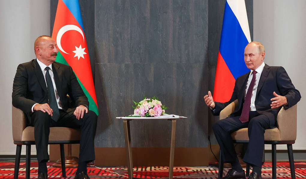 Putin, Aliyev are discussing tensions on Armenian-Azerbaijani border at SCO summit
