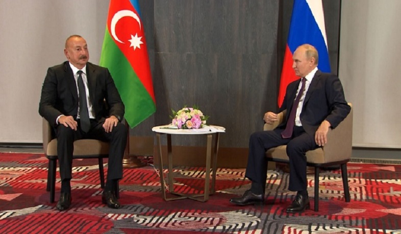 Встреча Путина и Алиева состоялась в Самарканде