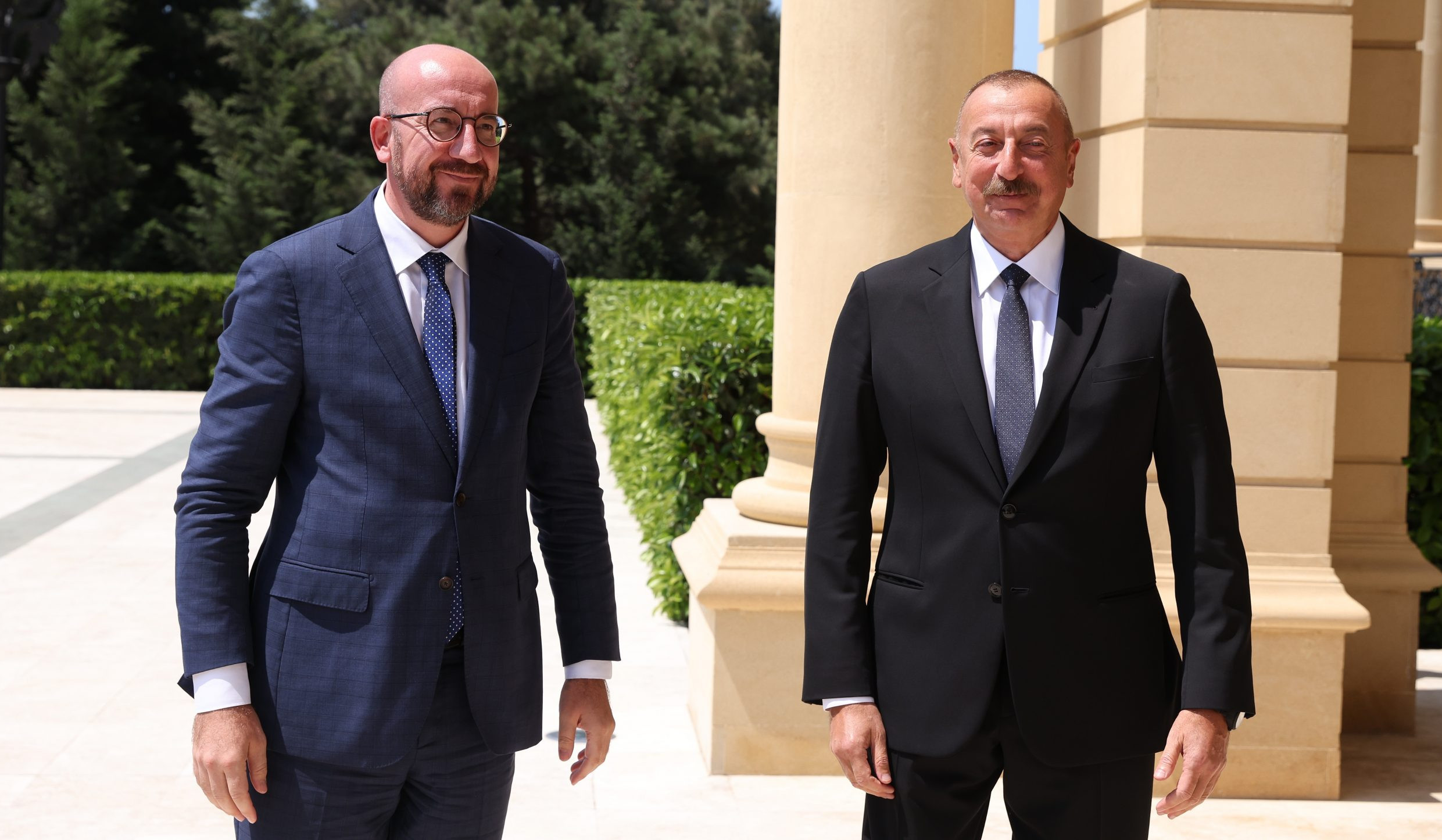 Michel and Aliyev discussed issue of relations between Armenia and Azerbaijan