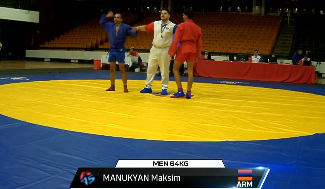 Մաքսիմ Մանուկյանը՝ Սամբոյի Եվրոպայի առաջնության բրոնզե մեդալակիր