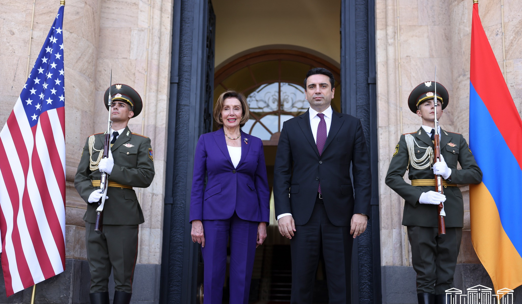 Alen Simonyan Receives Delegation Led by Speaker of the U.S. House of Representatives Nancy Pelosi