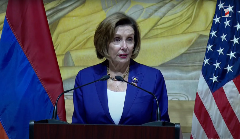 ԱՄՆ-ն հանձնառու է աջակցել բանակցային կայուն, խաղաղ գործընթացին. Նենսի Փելոսի