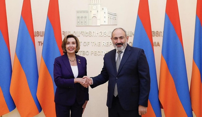 Նիկոլ Փաշինյանը Նենսի Փելոսիի հետ քննարկել է հայ-ամերիկյան հարաբերությունները և երկուստեք հետաքրքրության հարցեր