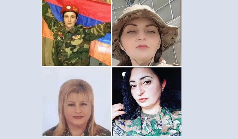 Ոգու արիության ու հայրենանվիրումի վառ օրինակներ են դրսևորել նաև կին զինծառայողներն ու աշխարհազորայինները