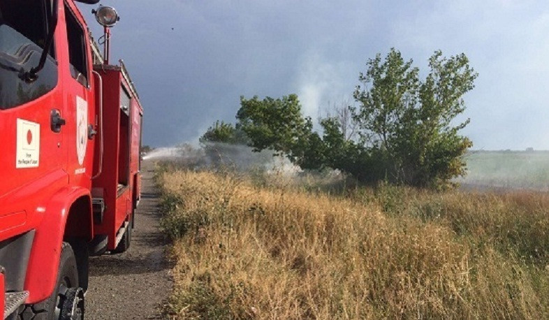 Հրշեջ-փրկարարները մարել են ընդհանուր մոտ 348․2 հա տարածքում բռնկված հրդեհները