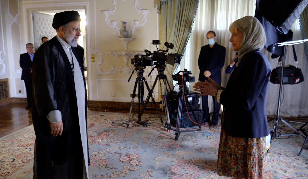 Iran's President Ebrahim Raisi says he cannot trust Americans, calls sanctions