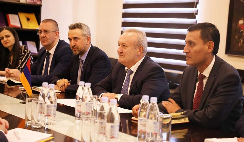 Վահրամ Դումանյանն ընդունել է ՌԴ պատվիրակությանը