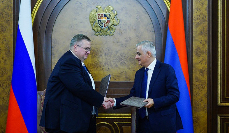 Мгер Григорян и Алексей Оверчук обсудили актуальные вопросы повестки армяно-российского сотрудничества