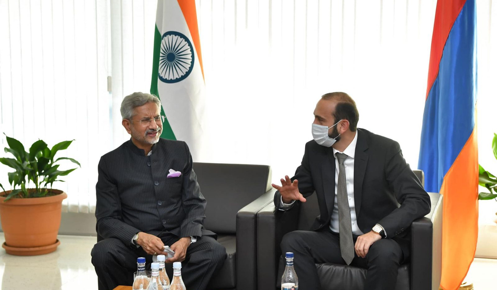 Our historical connections and contemporary convergences define our ties: Subrahmanyam Jaishankar to Ararat Mirzoyan