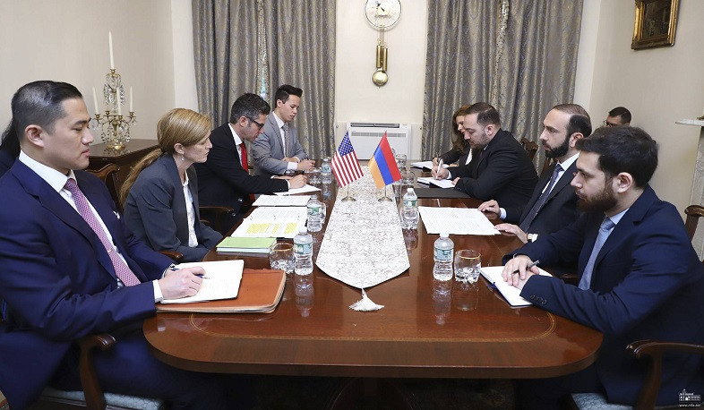 Armenia’s Minister of Foreign Affairs meets Samantha Power, Administrator of the USAID