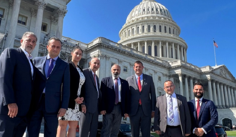 Artsakh FM meets in U.S. Congress with a group of Congressmen, Senators