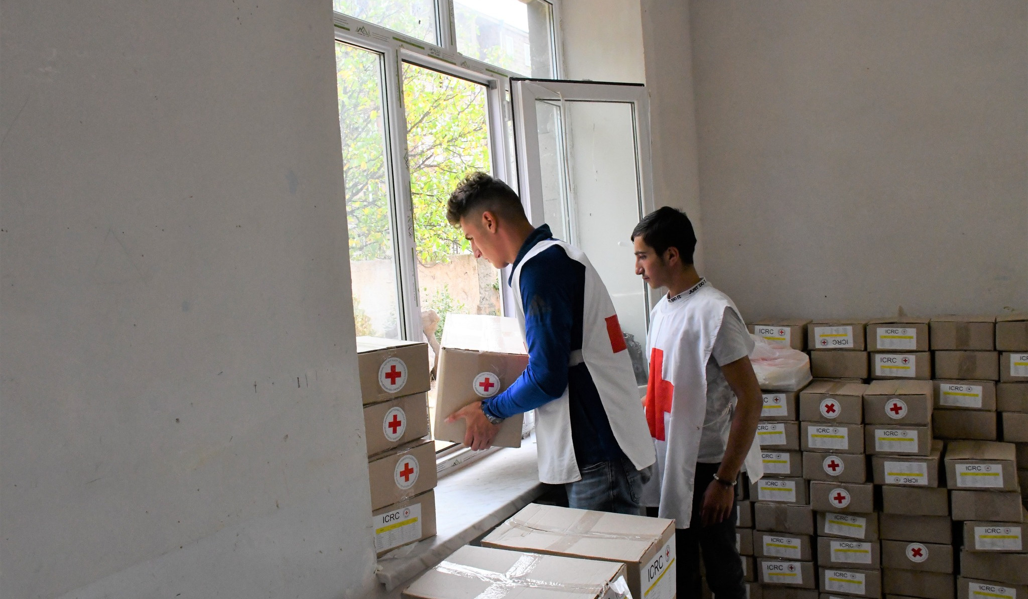 Հայկական Կարմիր խաչի ընկերությունն արձագանքում է ներքին տեղահանված անձանց մարդասիրական կարիքներին