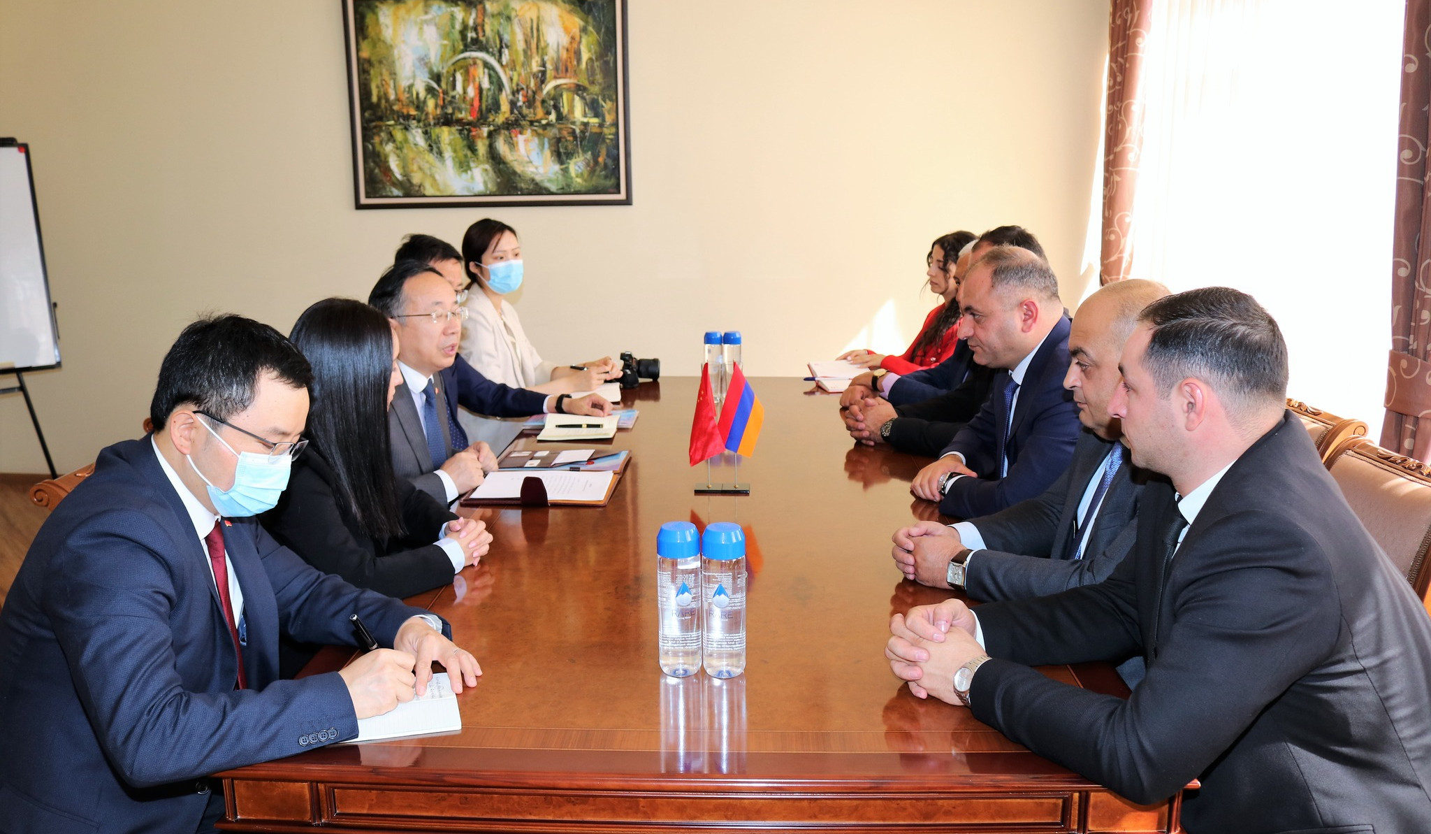 Կոտայքի մարզպետը Չինաստանի դեսպանին է ներկայացրել մարզի զարգացման հնարավորություններն ու պոտենցիալը