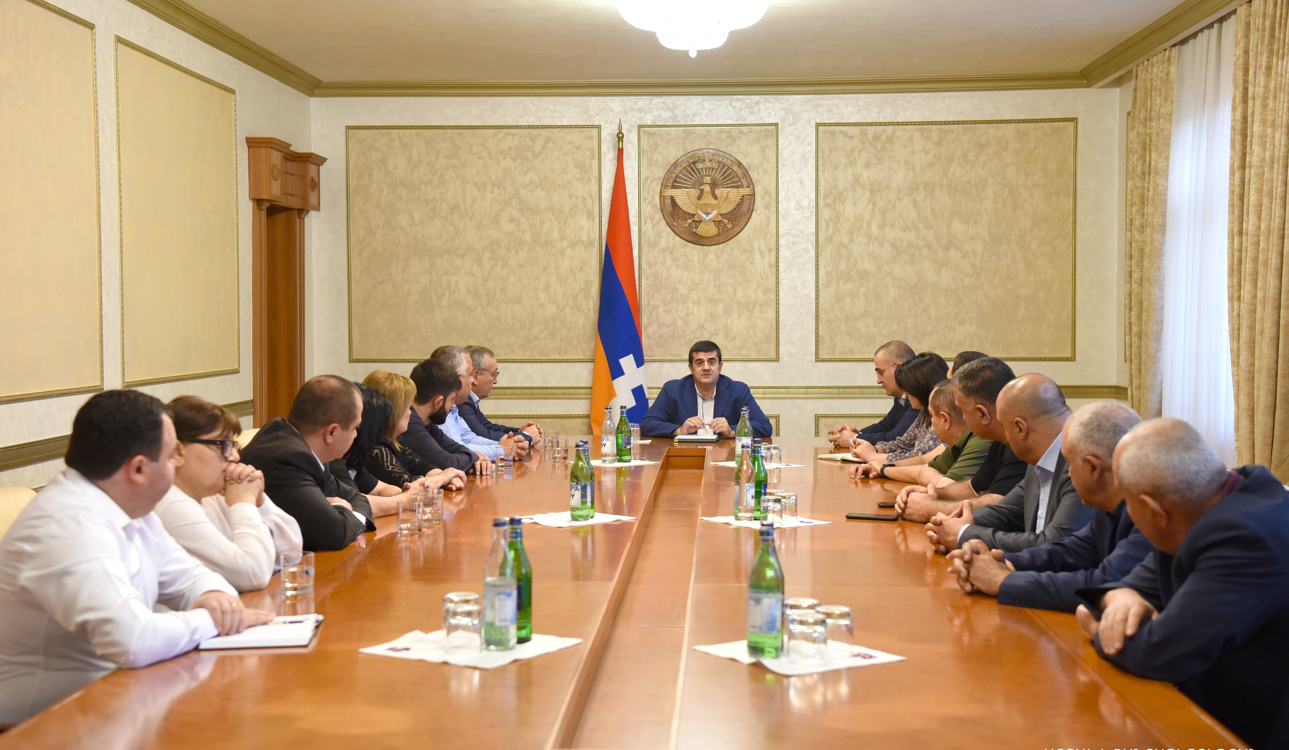 Regional developments and their impact on Artsakh discussed at meeting chaired by Arayik Harutyunyan
