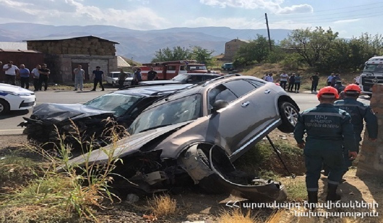 ԱԻՆ-ը մանրամասներ է հայտնել  Երևան-Մեղրի ավտոճանապարհին տեղի ունեցած ՃՏՊ-ից