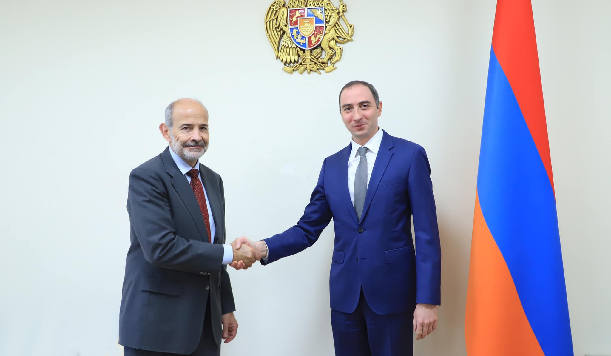 ԲՏԱ նախարարը և Իսպանիայի դեսպանը քննարկել են մի շարք ուղղություններով փորձի փոխանակման հնարավորությունները