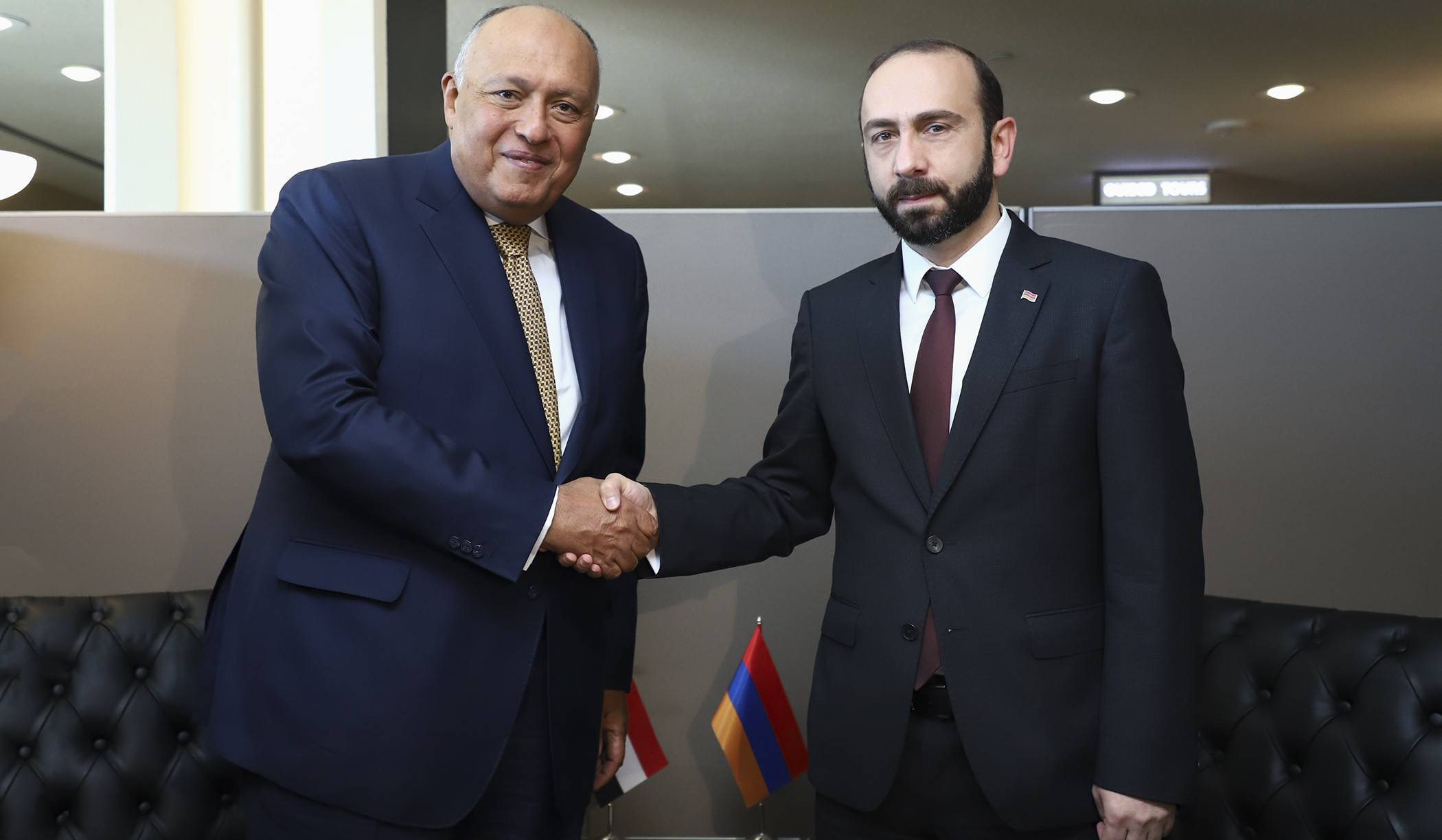 Meeting of Foreign Ministers of Armenia and Egypt in New York