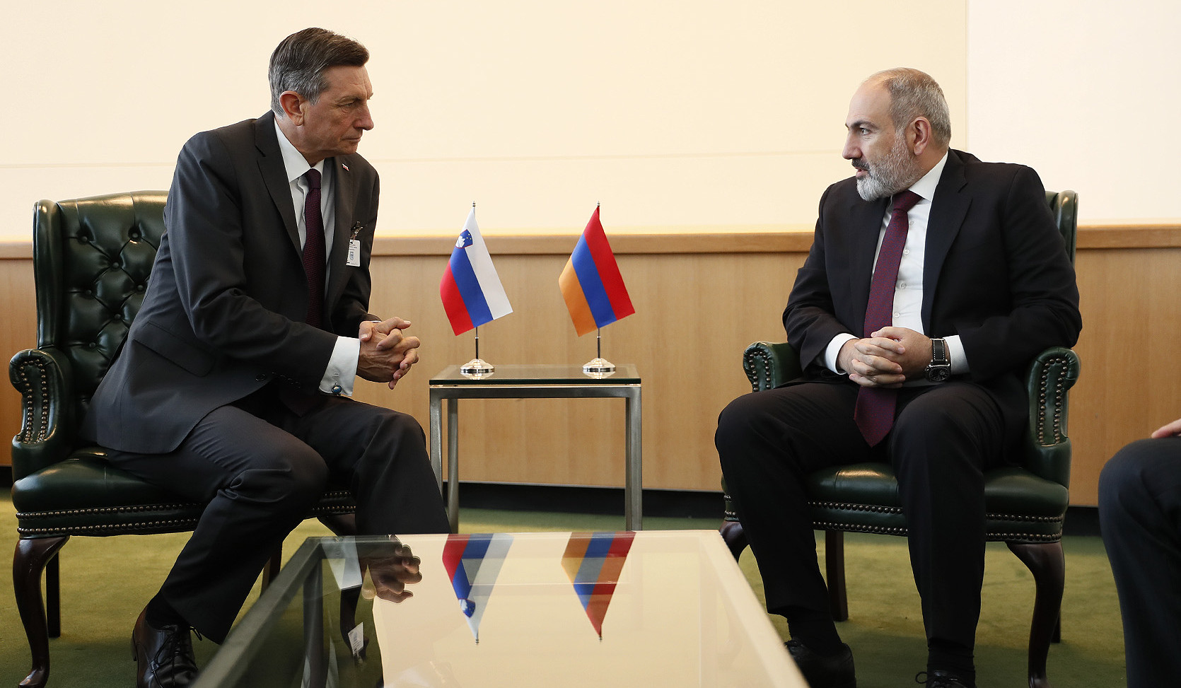 Prime Minister of Armenia met with President of Slovenia