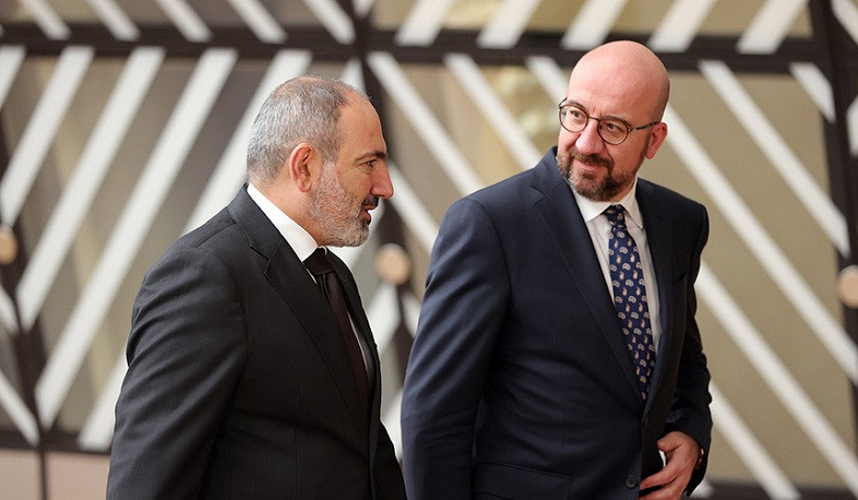 In meeting with Charles Michel, Nikol Pashinyan emphasizes need for addressed assessments over Azerbaijani aggression