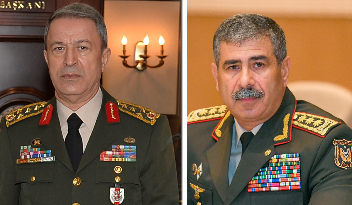 Hasanov and Akar discussed situation on Armenia-Azerbaijan border