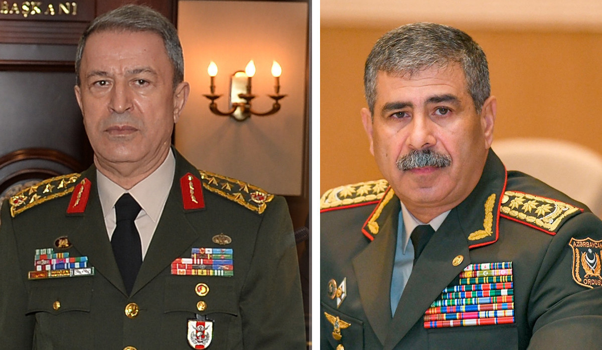 Hasanov and Akar discussed situation on Armenia-Azerbaijan border