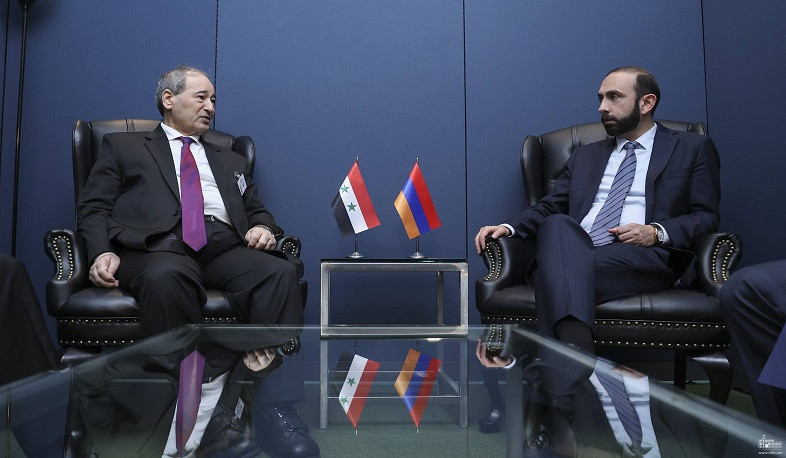 Արարատ Միրզոյանը սիրիացի գործընկերոջը ներկայացրել է Ադրբեջանի սանձազերծած ագրեսիայի հետևանքով ստեղծված իրավիճակը