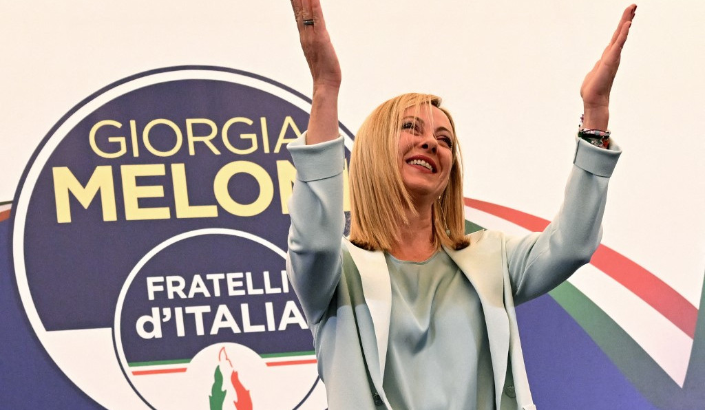 'We are a starting point, not a finish line' - says Meloni after Italy election first projections