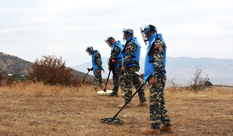 Artsaxda partlamamış hərbi sursatların zərərsizləşdirilmə işləri davam etməkdədir