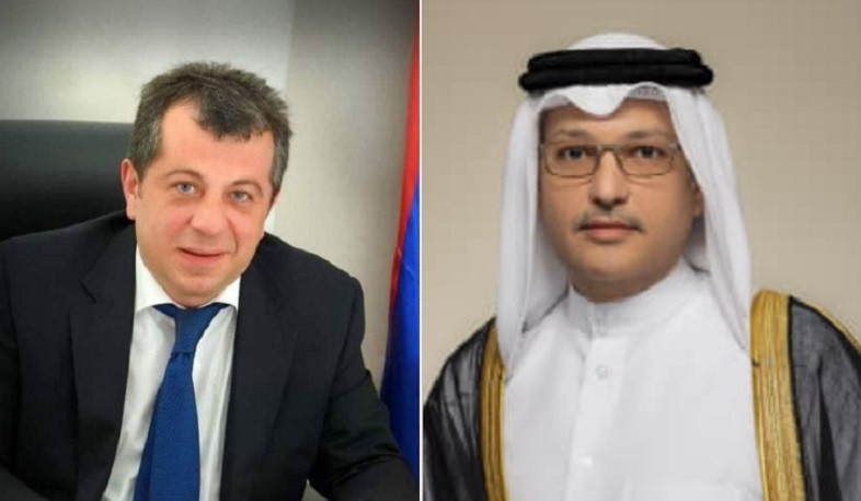 Ambassador Sargsyan referred to recent aggression of Azerbaijan in the meeting with Minister of Communications of Qatar
